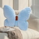 thumbnail image 4 of Muñeca de peluche de mariposa linda, decoración de cojín de sofá para habitación, accesorio de fotografía, regalo para niñas, azul, 4 of 6