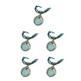 thumbnail image 2 of maskred Unique Pendant Necklace For Women – Bohemian Style Lovers Handmade Gift N001-Blue 5Set, 2 of 6