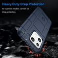 thumbnail image 6 of for Xiaomi 13 Case, Heavy Duty Shockproof Slim Protection Phone Case Support Wireless Charging Cover for Xiaomi 13 HD Blue, 6 of 8