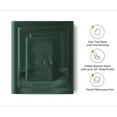 thumbnail image 6 of Luxury Satin Sheets Set Queen Size Blackish Green, 4-Piece Bedding Sets with Deep Pockets - Soft and Smooth Satin Bed Sheets for Ultra Comfort and Elegance, 6 of 8