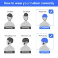 thumbnail image 6 of Besttravel Kids Bike Helmet, Toddler Bicycles Helmets for Ages 3-8 Years Boys Girls, Multi-Sport Kids Helmet for Bicycles Skateboarding Scooter Balance, Blue, 6 of 8