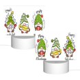 thumbnail image 2 of Vsdgher Christmas Gnomes Rectangular Acrylic Night Light Acrylic Sleep Night Light Friend Gifts for Birthday Gifts for Women Teens Boys Girls, 2 of 9