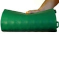 thumbnail image 3 of Greatmats StayLock Orange Peel Home Gym PVC Floor Tile Cushion Durable Flooring Green, 26 Pack, 1x1 Ft x 9/16 Inch, 3 of 5