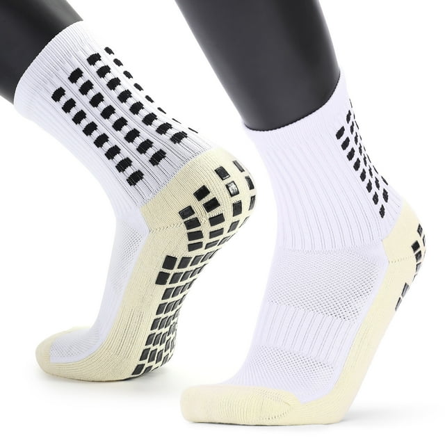 Calcetines Calcetines de fútbol antideslizantes para hombre Calcetines largos atléticos Calcetines d Tomshoo Calcetines