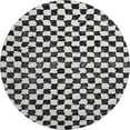 thumbnail image 2 of Addison Rugs Mayfield Premium Machine Washable Transitional Geometric Black Round Rug, 8' x 8', 2 of 6