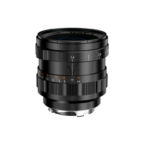 THYPOCH Simera 75mm f/1.4 ASPH Lens for Leica M, Black
