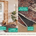 thumbnail image 4 of Bloom Rugs Washable Non-Slip 6' x 9' Rug - Red / Orange / Beige Traditional Oriental Area Rug for Living Room, Bedroom, Dining Room, and Kitchen - Exact size: 6' x 9', 4 of 9