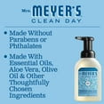 thumbnail image 3 of Mrs. Meyer's Clean Day Foaming Hand Soap, Rain Water Scent, 10  fl oz Bottle, 3 of 6