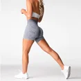 thumbnail image 5 of NVGTN Leggings transpirables sin costuras, pantalones cortos de yoga a la cadera con estampado de melocotón, ropa deportiva para correr, fitness, yoga, pantalones de tres cuartos para mujer, 5 of 5