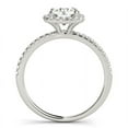 thumbnail image 2 of 2.50 Ct Excellent Round Cut Diamond Engagement Rings for Women Solid 14K White Gold, 2 of 5