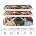 thumbnail image 2 of One PieceCartoon Collection 3-Piece Comforter Set, Personalized Bedding Decor for Kids And Teens Bed Sheets, 2 of 5