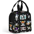 thumbnail image 1 of One Piece Sac à Lunch Anime pour Femmes & Hommes, Boîte à Lunch Isolée Sac Isotherme Réutilisable pour le Travail, Sac Bento Isotherme, 1 of 7