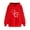 Red, variant on ibuvkizy Hoodies for Women Print Winter Hoodie Pullover Tops Long Sleeved Comfortable Sweatshirt with Pockets White,S