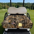 thumbnail image 3 of COEQINE Golf Cart Seat Covers with Carry Handle, Lightweight Golf Cart Seat Towel Blanket, Fit for EZGO/Yamaha/Club Car and Other 2-Seat Golf Carts, 51.2"x 30.3", Yellow Camo Hunting Forest, 3 of 8