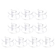 thumbnail image 1 of Unique Bargains Plastic Bobbins Standard Sizes for Multi Function Sewing Machine, Clear 50 Pack, 1 of 5
