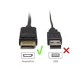 thumbnail image 5 of Cable Matters Gold Plated DisplayPort to DVI Cable 3 Feet, 5 of 6