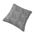 thumbnail image 2 of Rateoe Black Leopard Pattern Throw Pillow Cover Premium Pillow Stuffer Sham Square for Decorative Cushion Bed Couch Sofa(Pillow insert not included), 2 of 8