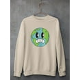 thumbnail image 3 of Worried World Toon Style Sweatshirt Men -Image by Shutterstock, Male Large, 3 of 4