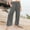Dark Gray, variant on LADIGASU Girls Pants Casual Smocked High Waist Pant Loose Wide Leg Long Trousers 4-14 Years