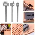 thumbnail image 5 of 5mm Pitch Leather Hole Punch Tools Set for Wallet Belt and DIY Leather Craft, 5 of 5