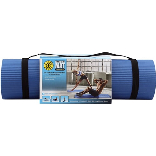 Gold S Gym 10mm Exercise Mat Walmart Com