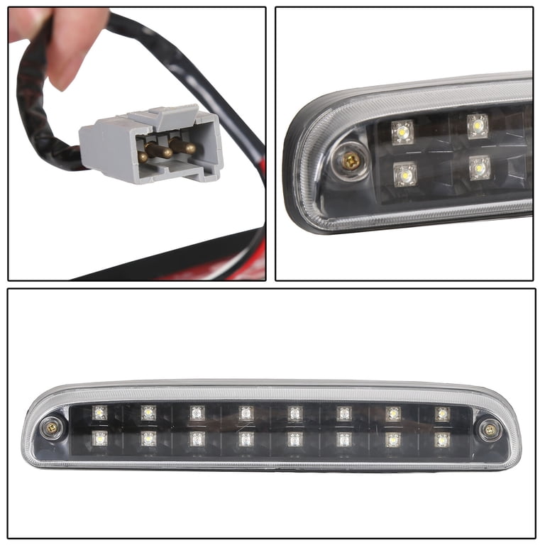 LED 3rd Brake Light For 1999-2016 Ford F250 F350 F450 Super Duty - Smoked Lens