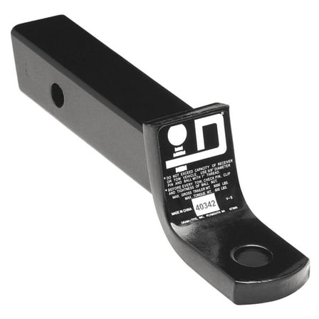 Reese 40346 Class IV Quick Loading Ball Mount - 7,500 lbs. GTW, 1" Ball Hole, 10-3/8" Length, 4-3/4" Rise, 6" Drop, Black