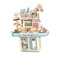 thumbnail image 1 of Juego de simulación de cocina, juguete de educación temprana, juguetes de aprendizaje de cocina, juguetes interactivos para niños pequeños, regalos de Azul Baoblaze juego de simulación de cocina, 1 of 8