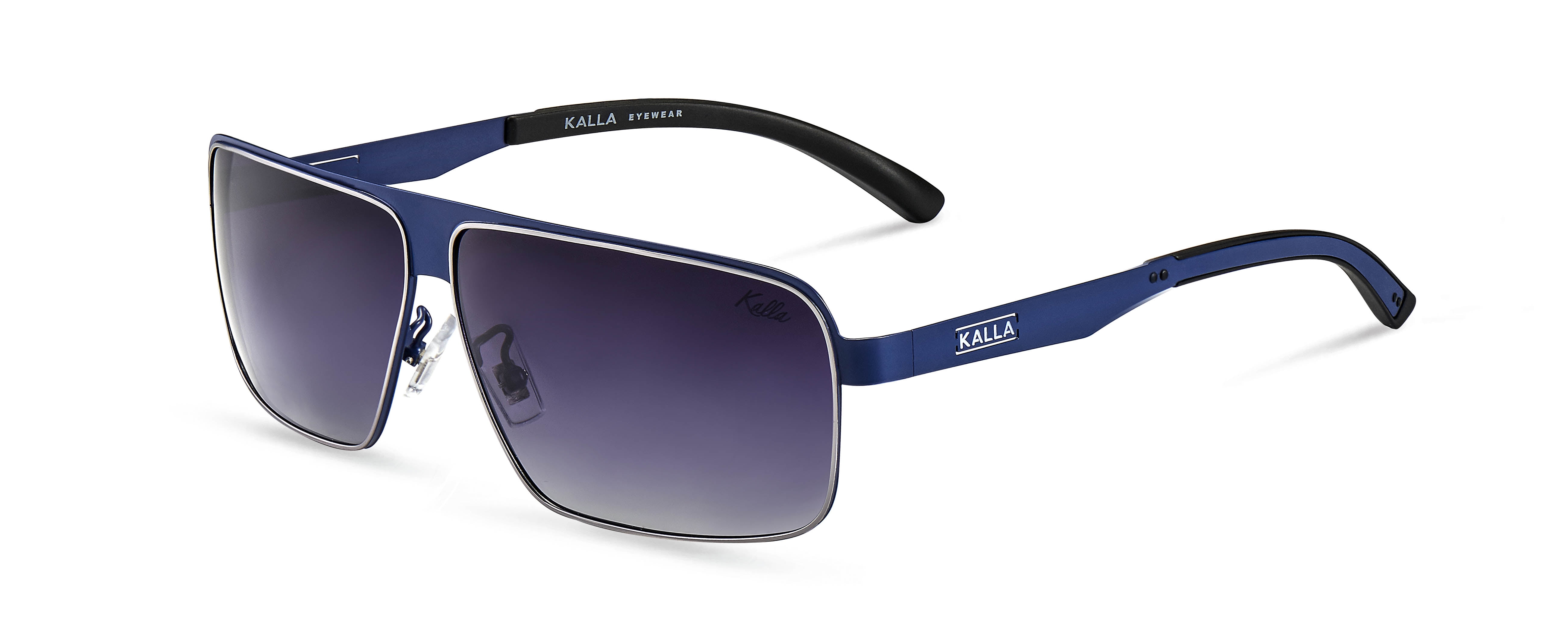 KALLA KL5616C8 Men Ultra Lightweight Rectangle Sunglasses Polarized UV400 Protection Fashion Eyewear KALLA KL5616C8 Men Ultra Lightweight Rectangle Sunglasses Polarized UV400 Protection Fashion Eyewear