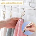 thumbnail image 3 of Woven Cotton Towel Clips Multifunctional Hangers With Metal Clips, 3 of 5