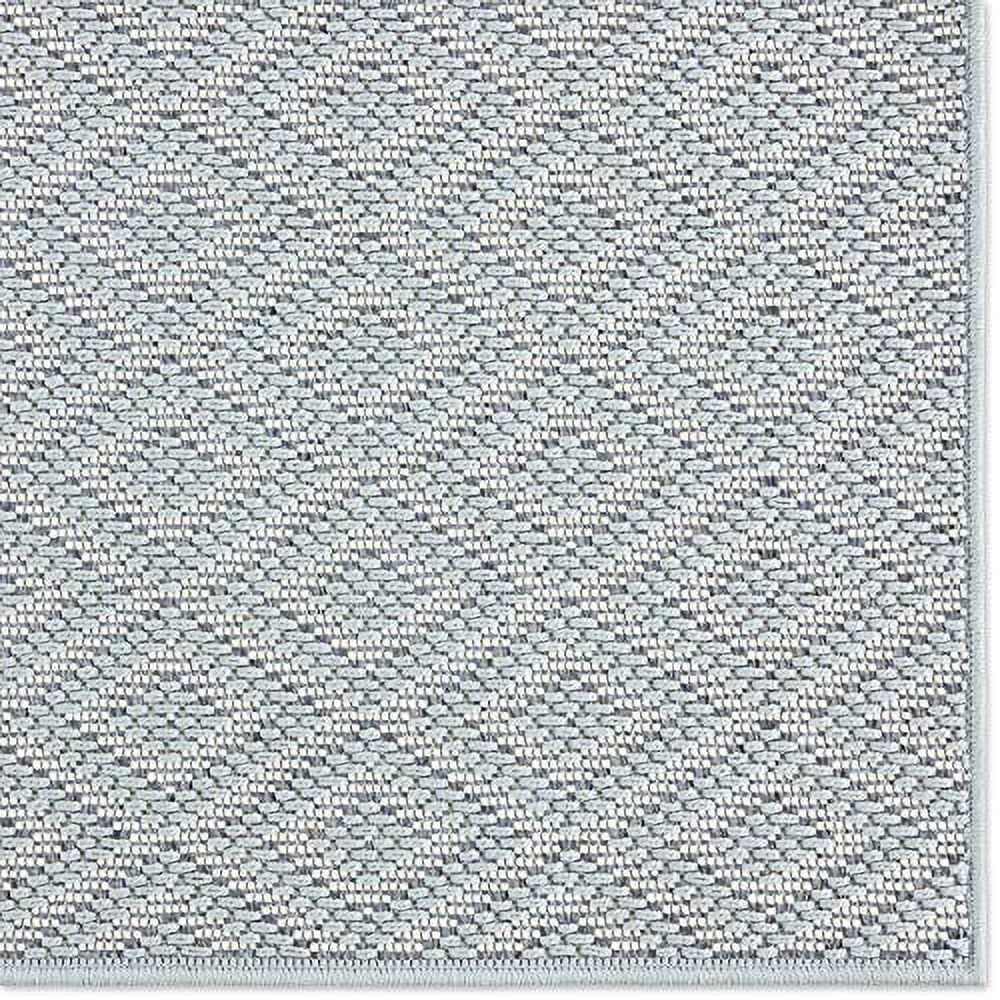 Home Dynamix Tripoli Lydia Modern Diamond Indoor/Outdoor Area Rug, Blue/Cream, 6'6"x9'6"