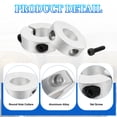thumbnail image 3 of Uxcell Single Split Shaft Collar Locking Collar Clamp Style with Set Screw & Hex Wrench for Machine Tools Industry 18 mm/11/16 Inch, 3 of 7