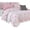 Light Pink, variant on Elegant Comfort Reversible 10-Piece Comforter Set, Tie-Dye Print, Decorative Pillow and Fitted Sheet with Smart Pockets, Soft, Plush, Lightweight Material, 10pc Tie-Dye Set, Full, Burgundy