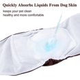 thumbnail image 4 of Washable Male Dog Diapers(3 Pack) Reusable Belly Band For Male Dogs,Strong Water Absorption-Black-Brown-Gray-M, 4 of 4