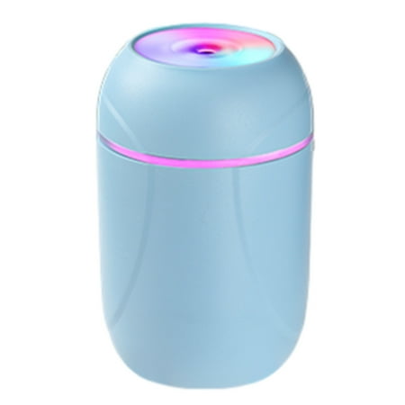 

PRINxy Portable Desk Humidifier Cool Mist Humidifier Humidifier For Home Bedroom Office Plants Colorful Night Function Blue C
