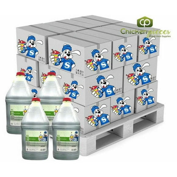 Slush Puppie Lime Slushy Syrup 5:1 Concentrate 135 oz/4L - 4/Case (PALLET OF 48 CASES)