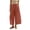 Red, variant on Women's Plus Size Wide-Leg Pants Summer Retro Pony Print Elastic Waist Side Pockets Loose Casual Long Trousers M–5XL
