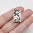 thumbnail image 3 of HOOUN 50 Pcs Tibetan Silver Tarot Charms Pendant 26x13MM DIY Jewelry Making C40020-16804, 3 of 6