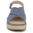 thumbnail image 4 of Dr. Scholl's Womens Ember Espadrille Sandal Oxide Blue Microfiber 8 M, 4 of 9