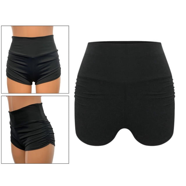 Pantalones Cortos de Yoga para Mujer Macarena Negro M