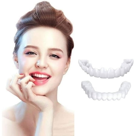 Instant Veneers Dentures, False Teeth Cover Instant Perfect Top and ...