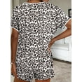 thumbnail image 4 of Avidlove Women's Pajama Set Shorts Sleepwear Short Sleeve Tops with Pjs Shorts Nightwear, 4 of 6