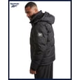 thumbnail image 2 of Chaqueta de invierno para hombre Reebok acolchada, aislante, con capucha, negra, talla L, 2 of 7