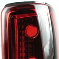 thumbnail image 5 of Spec-D Tuning Red Clear Lens Tail Lights Compatible with 2000-2006 Chevy Tahoe Suburban 1500/2500, GMC Yukon/Yukon XL, Left + Right Pair Assembly, 5 of 7