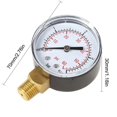 thumbnail image 2 of Hydraulic Pressure Gauge for Pool Filter, 50mm, 1/4" NPT Thread, 2 of 4
