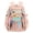 Pink, variant on Soda Candy Clear Backpack Heavy Duty TPU Transparent Backpack Stadium Approved Large Waterproof Clear Book Bag Quick Security Check See Through Backpack with Reinforced Straps, Purple