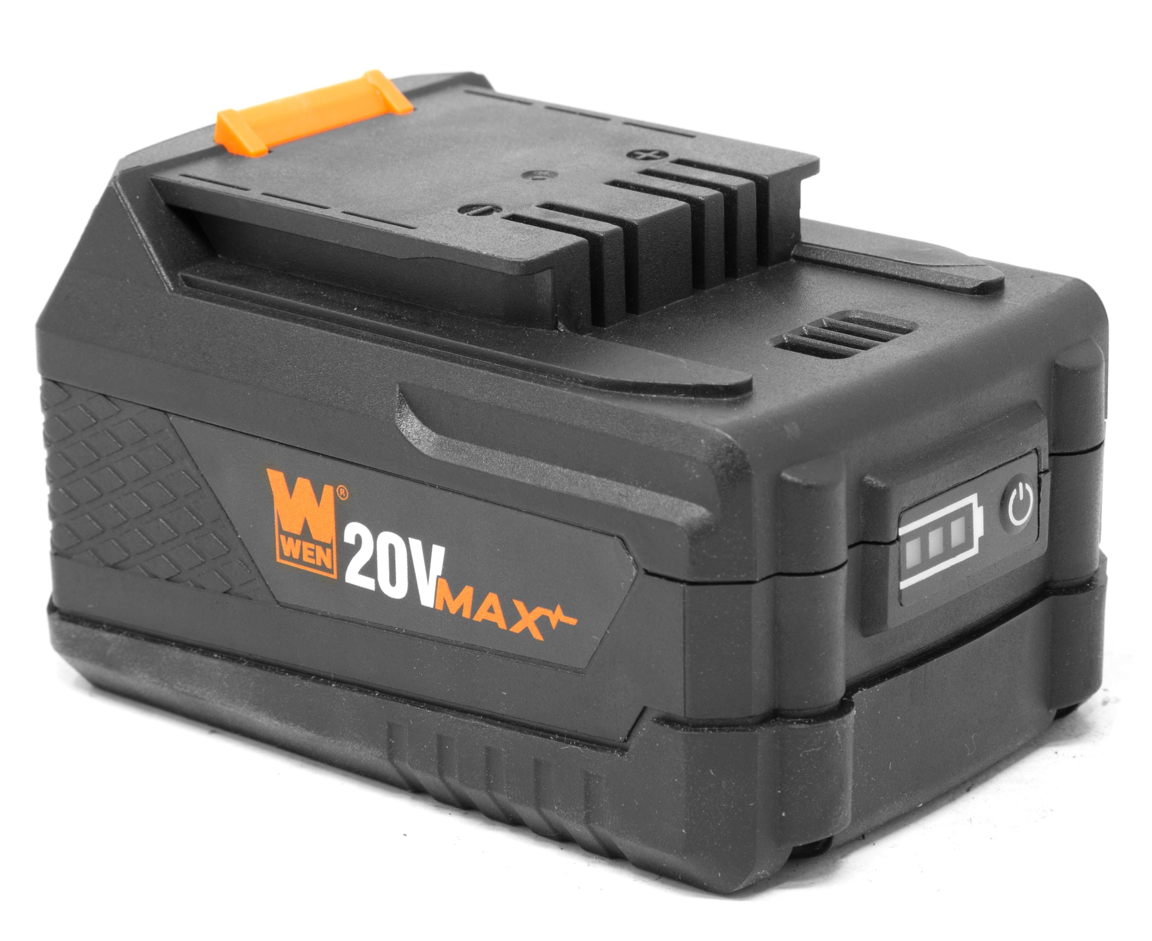 WEN 20V Max Lithium-Ion 5.0 Ah Rechargeable Replacement Battery