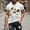 White#08, variant on Handshe Men's Halloween Print Short Sleeve Round Neck T-Shirt - Comfortable Casual Top