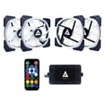 thumbnail image 2 of Apevia Lunar Pro LP412L-RGB Cooling Fan, 4 Pack, 2 of 6