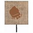 thumbnail image 2 of Carolines Treasures BB1102-BL-BN-SH4 Hermit Crab Burlap and Brown Leash Or Key Holder, 2 of 2